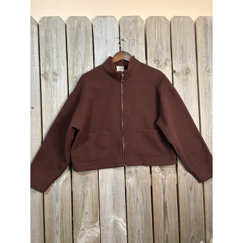 Gallant Gaumont Cropped Fleece Jacket L‎ Made in Canada